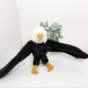 Furry folk Eagle Hand puppet made in usa